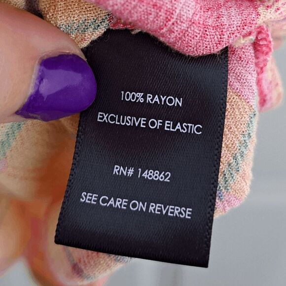 Torrid Plus Size Smocked Crew Neck Blouse Crinkle Gauze Plaid Yellow size 0X - Picture 8 of 9